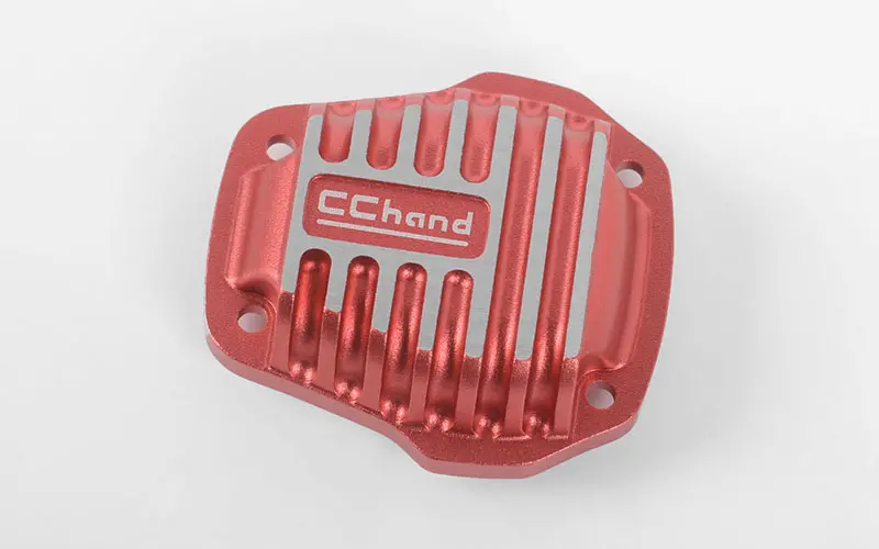 Aluminum Diff Cover For Mst 1/10 Cmx W/ Jimny J3 Body (Red) 1