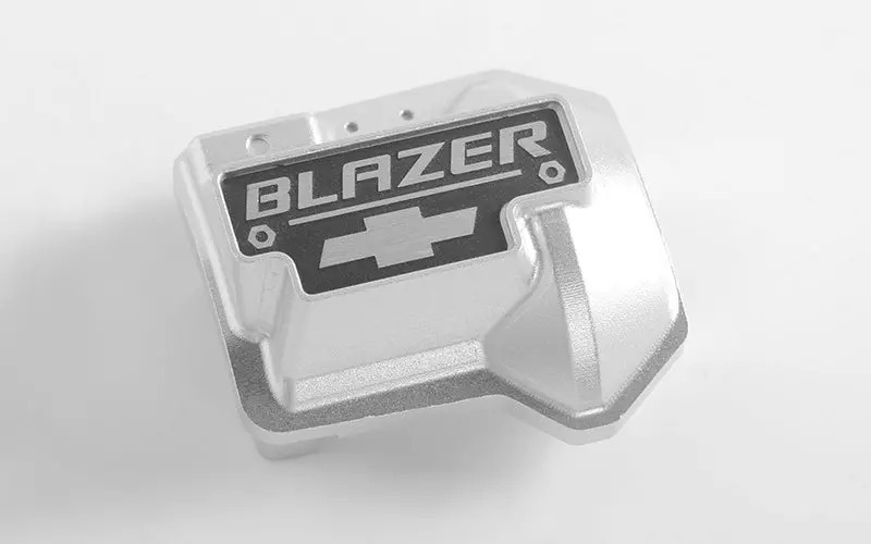 Aluminum Diff Cover For Traxxas Trx-4 Chevy K5 Blazer (Silver) 1