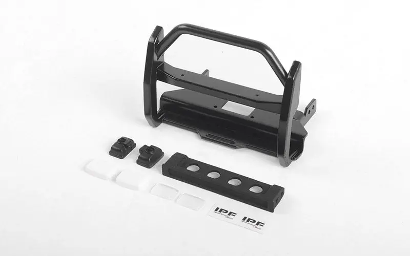 Wild Front Bumper W/ Ipf Lights For Traxxas Trx-4 Mercedes-Benz G-500 1
