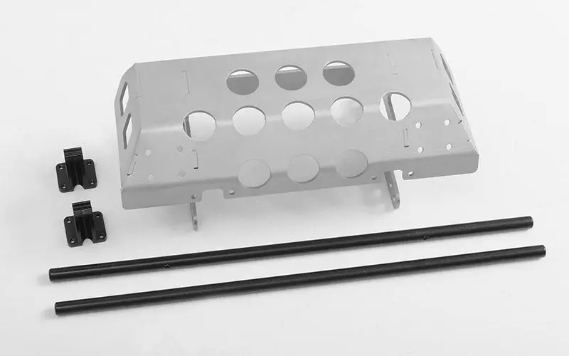 Tarka Steel Tube Bumper With Skid Plate For Traxxas Mercedes-Benz G 63 Amg 6X6 1