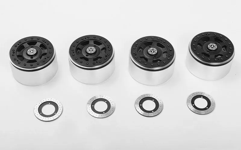 Tnk 2.2" Beadlock Wheels W/ Brake Discs (4X) 1