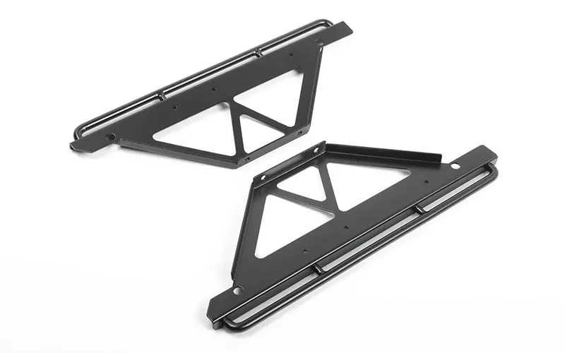 Rough Stuff Side Sliders W/ Body Mount For Js Scale 1/10 Range Rover Classic Body 1
