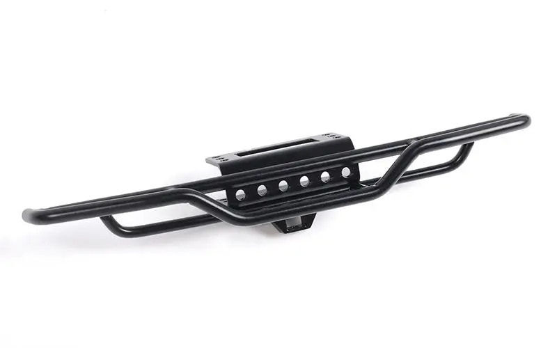 Rough Stuff Metal Rear Bumper For Axial 1/10 Scx10 Iii Jeep Jlu Wrangler 1