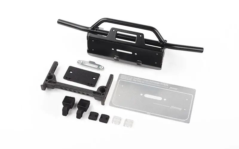 Steel Tube Front Bumper W/ Flood Lights For Mst 4Wd Off-Road Car Kit W/ J4 Jimny Body 1