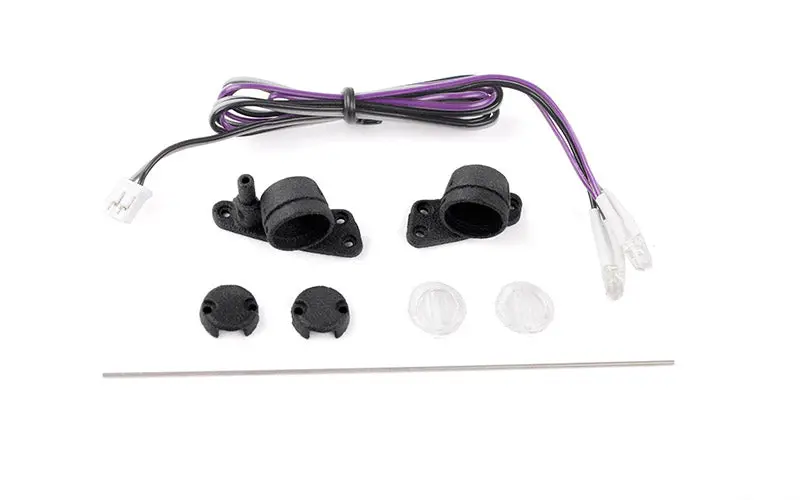 Led A Pillar Front Light And Antenna For Traxxas Trx-4 2021 Bronco 1