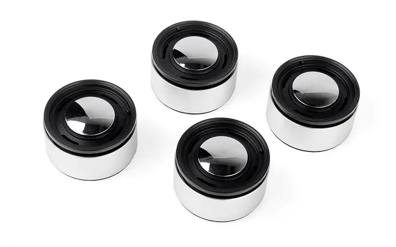 Analog 1.9'' Aluminum Cap Wheels (Black) 1