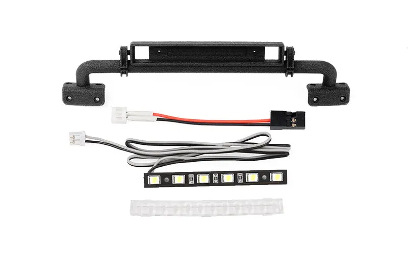 Tube Bumper Bar W/Lights For Traxxas Trx-4 2021 Ford Bronco 1
