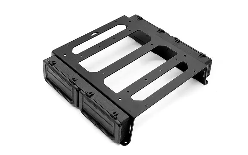 Rear Bed Rack W/ Tool Box For Vanquish Vs4-10 Phoenix 1