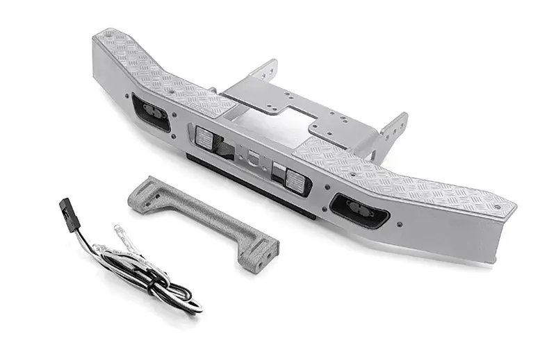 Prowler Front Bumper W/ Lights For Traxxas Trx-6 Ultimate Rc Hauler 1