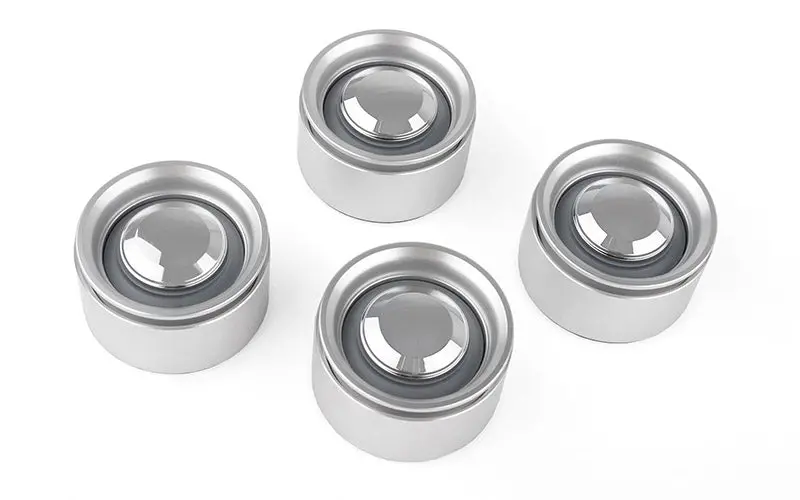 Steam Roller 1.55" Aluminum Cap Wheels 1