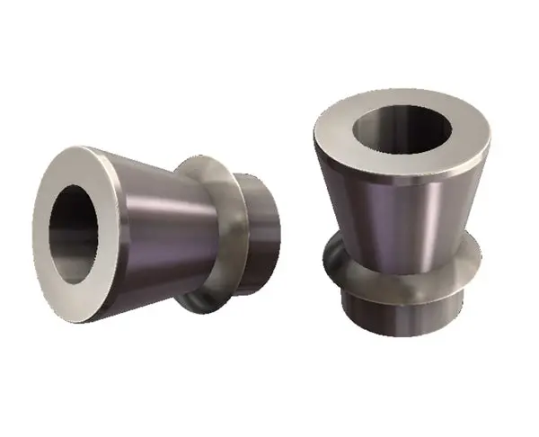 3/4" To 9/16" High Misalignment Spacer 2 5/8 Inch Mounting Width Pair Zinc Plated Steel 1