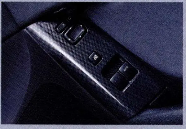 『Rx-8』 純正 Se3p ドアスイッチパネル（カーボンルック）左右セット パーツ マツダ純正部品 内装ベゼル パワーウィンドウパネル オプション アクセサリー 用品 1