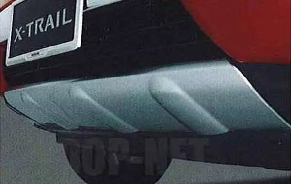 『エクストレイル』 純正 T31 Nt31 Tnt31 Dnt31 フロントアンダーカバー(樹脂製：シルバー) Gbn71 パーツ 日産純正部品 X-Trail オプション アクセサリー 用品 1