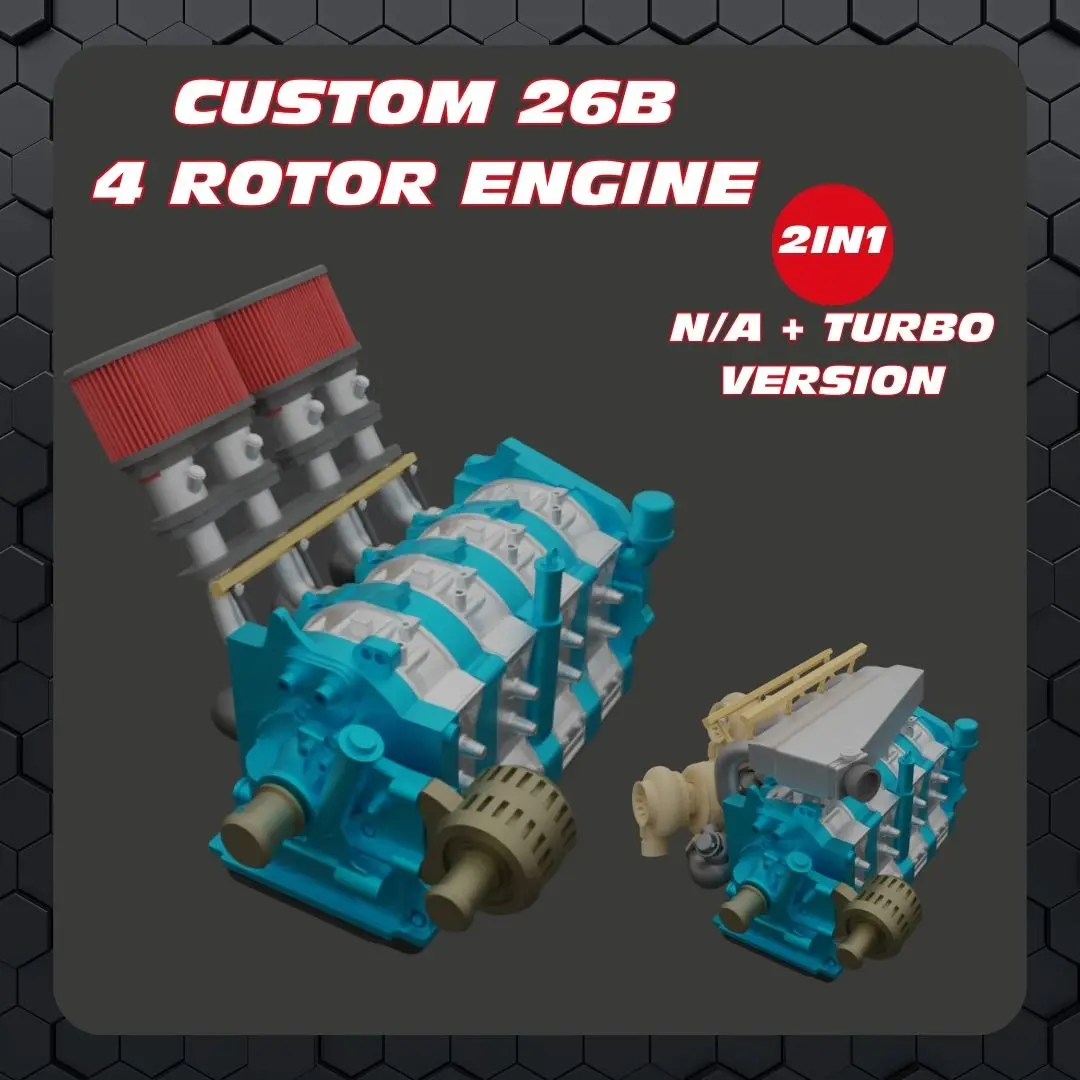 Yamamoto Custom 26B 4 - Rotor Engine 1
