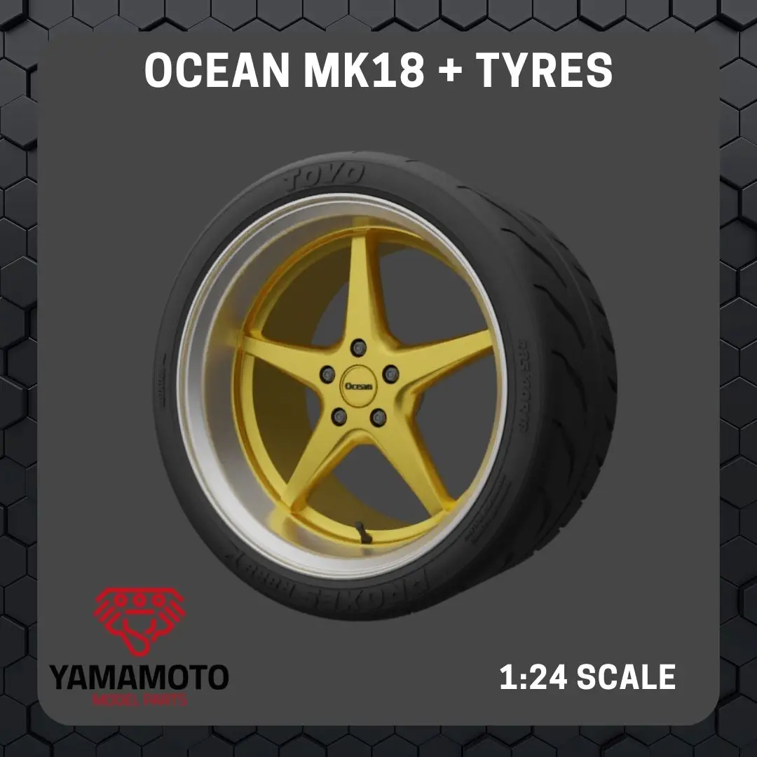 Yamamoto Ocean Mk18" Prokit + Tyres 1