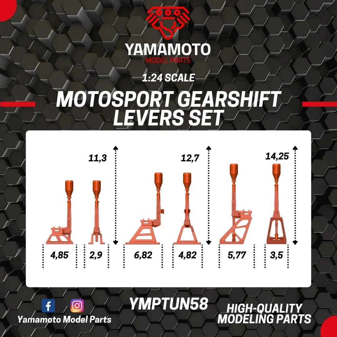 Yamamoto Motorsport Gearshift Levers Set 2