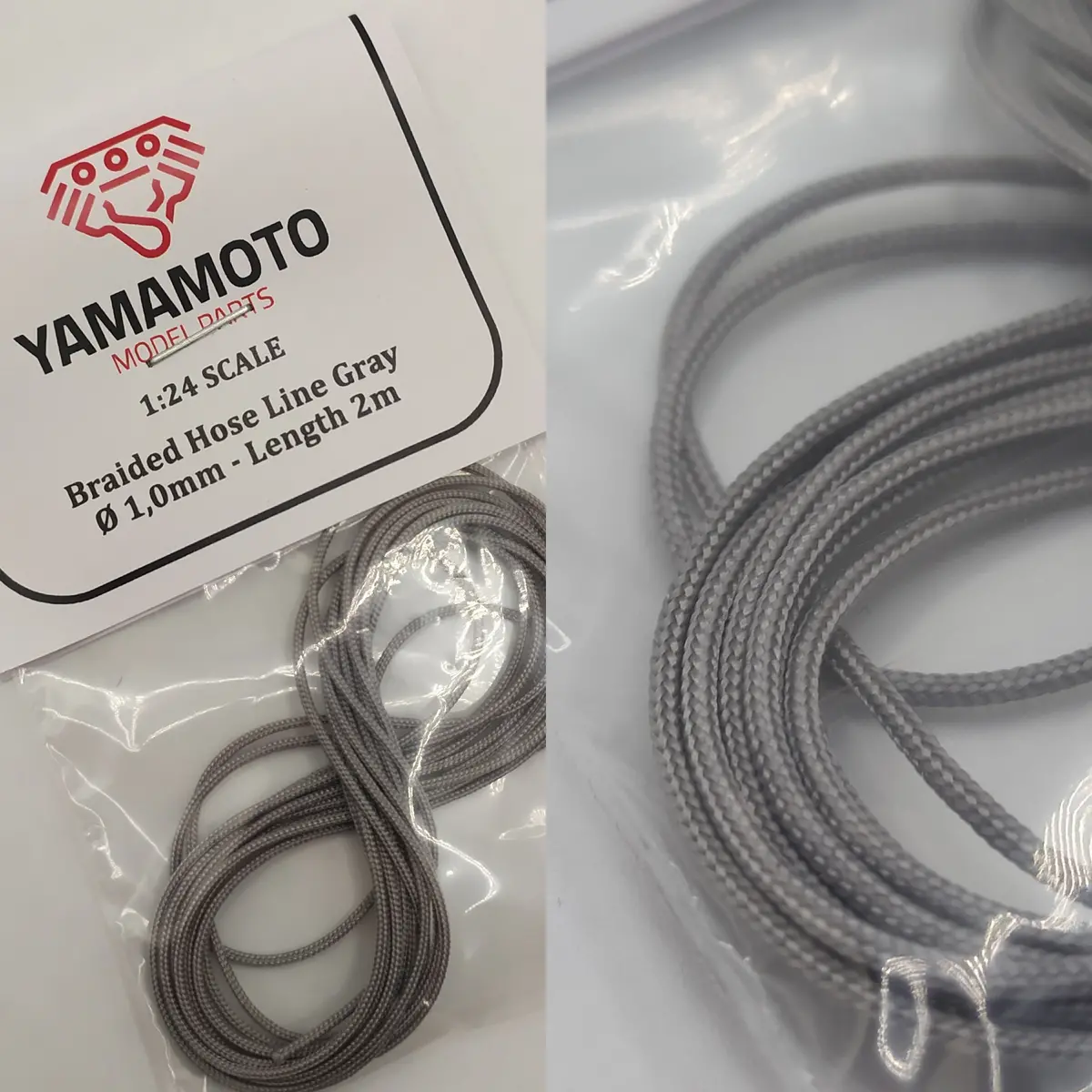 Yamamoto Braide Hose Line Silver 1Mm 1