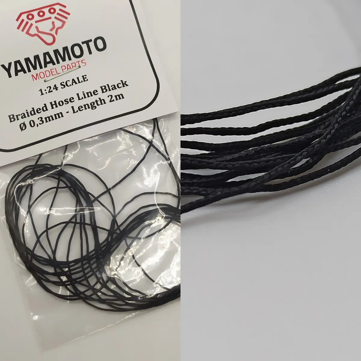 Yamamoto Braide Hose Line Black 0.3Mm 1