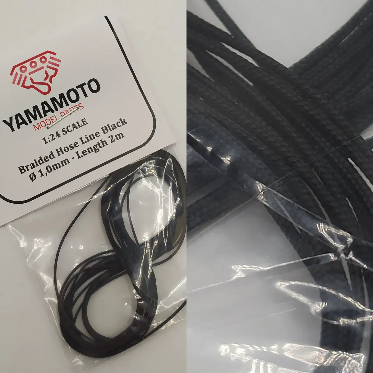 Yamamoto Braide Hose Line Black 1Mm 1