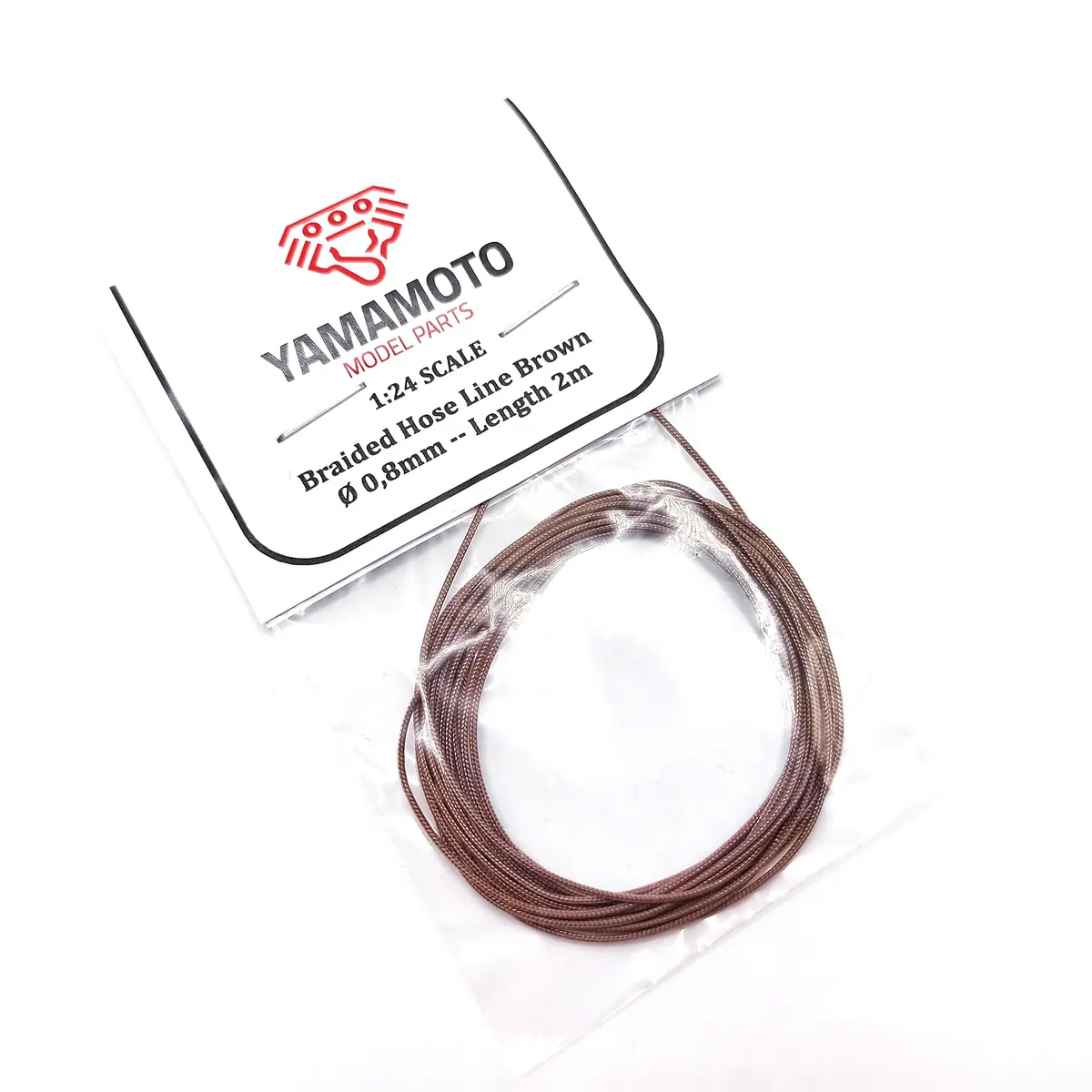 Yamamoto Braide Hose Line Brown 0.8Mm 1