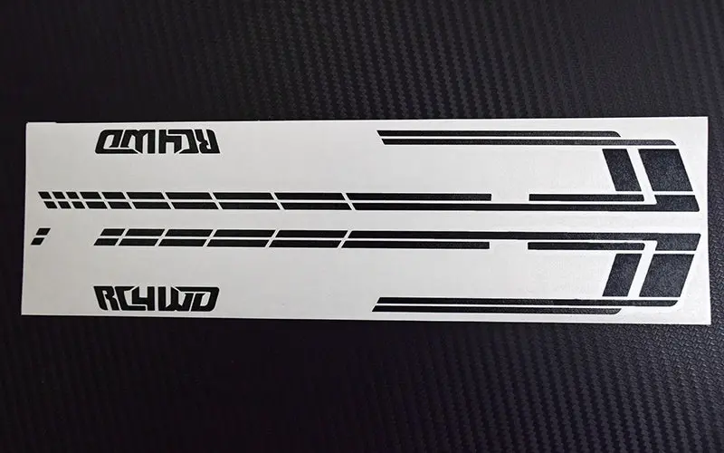Rc4wd Escapade Stripes For Gelande Ii 2015 Land Rover Defender D90 (Black) (Pick-Up/Suv) 1