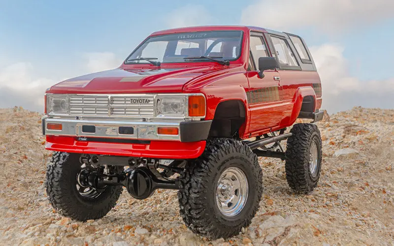 Rc4wd Trail Finder 2 Rtr W/1985 Toyota 4Runner Hard Body Set (Red) 1