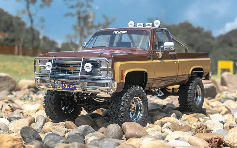 Rc4wd Trail Finder 2 "Lwb" Rtr W/ Chevrolet K10 Scottsdale Hard Body Set (Scale Dept. Edition) 1