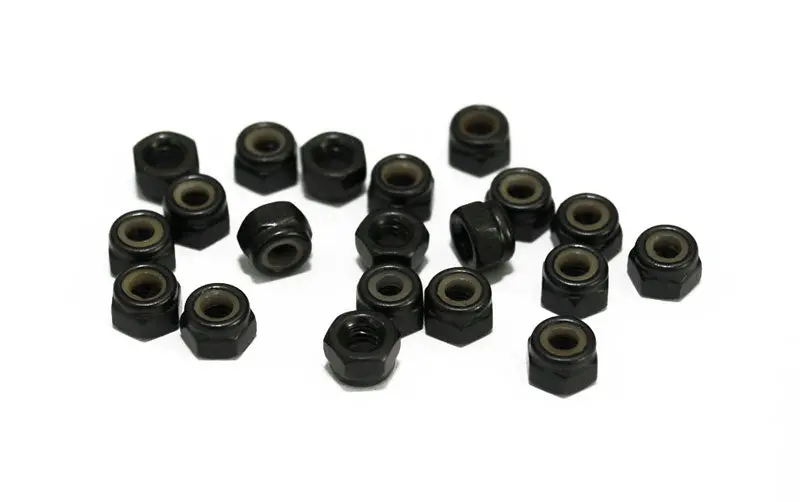 Nylock Nuts M3 (Black) 1