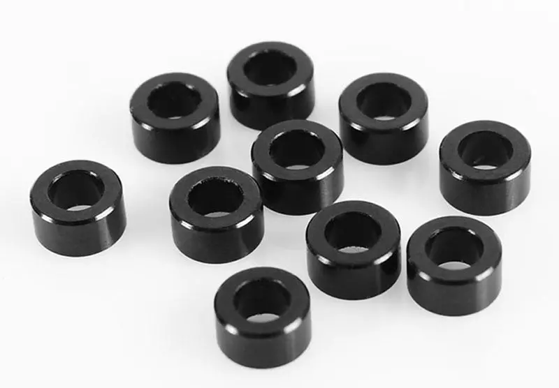 3Mm Black Spacer With M3 Hole (10) 1