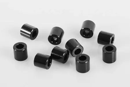 6Mm Black Spacer With M3 Hole (10) 1