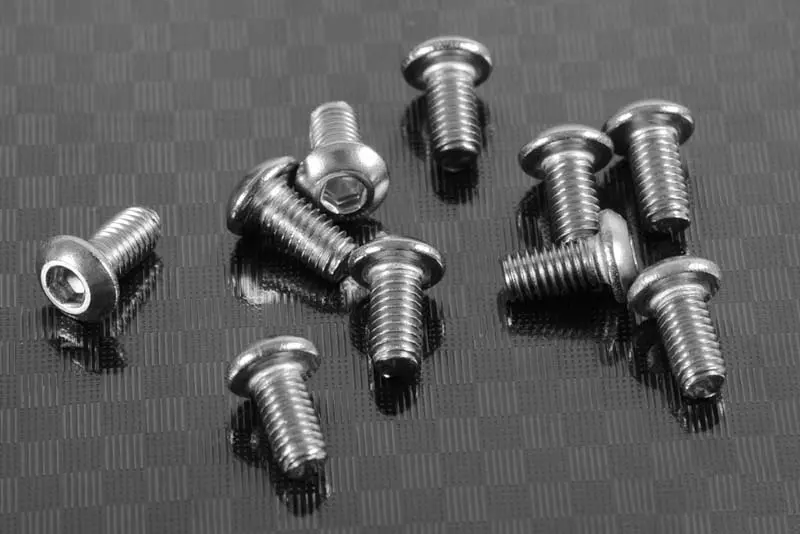 Button Head Cap Screws M3 X 6Mm (10) 1