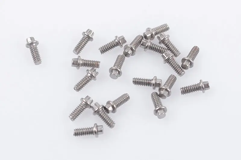Rc4wd Miniature Scale Hex Bolts (M1.6 X 4Mm) (Silver) 1