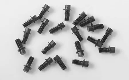 Rc4wd Miniature Scale Hex Bolts (M2 X 4Mm) (Black) 1