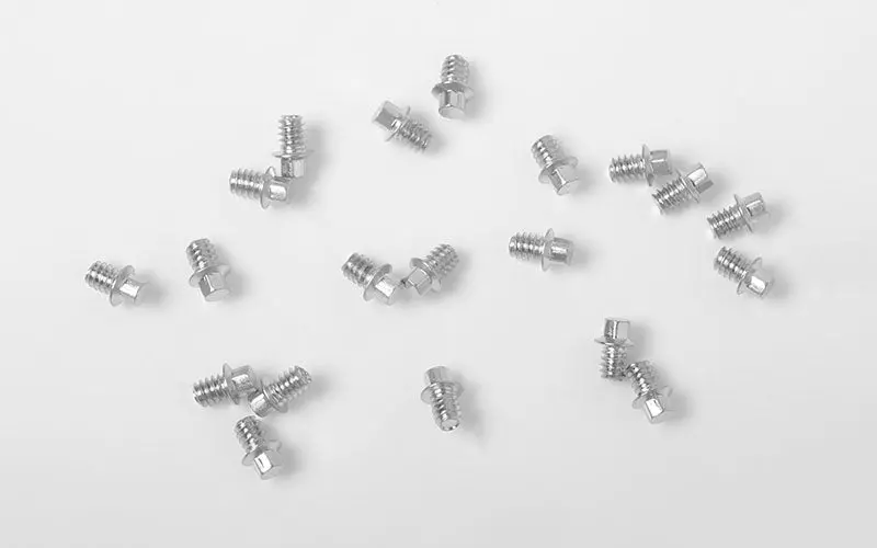 Rc4wd Miniature Scale Hex Bolts (M1.6 X 2Mm) (Silver) 1