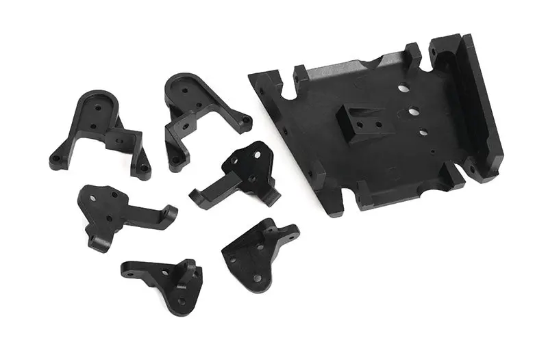 Skid Plate And Suspension Mounts For Cross Country Off-Road Chassis 1