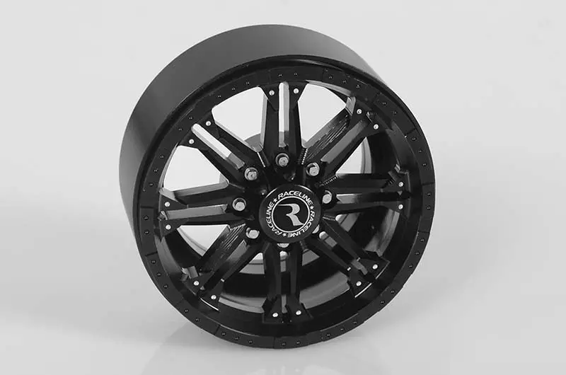 Rc4wd Raceline Octane 2.2" Beadlock Wheels (Black) 1