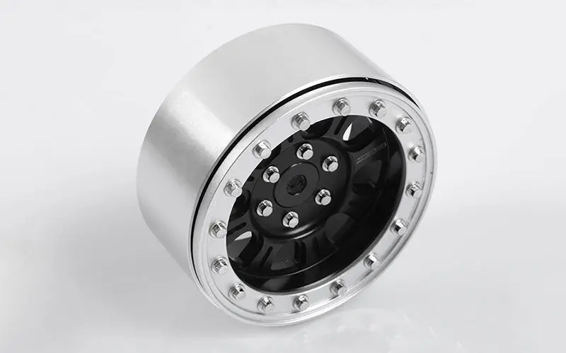 Rc4wd Raceline Monster 2.2" Beadlock Wheels (Black/Silver) 1