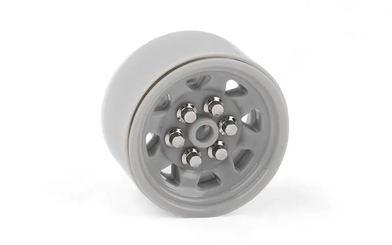 Oem Plastic 0.7" Beadlock Wheels (Grey) 1