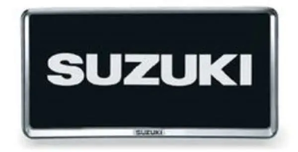 『スイフト』 純正 Zceds Zdeds Zcdds Zddds ナンバープレートリム ブラックメッキ※1枚からの販売 パーツ スズキ純正部品 メッキ ナンバーフレーム ナンバーリム ナンバー枠 オプション アクセサリー 用品 1