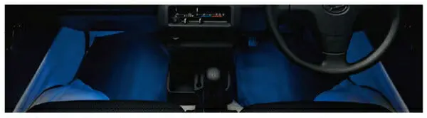 『ハイゼットトラック』 純正 S500p S510p フロアイルミネーション（Led・ブルー） パーツ ダイハツ純正部品 足元照明 フットランプ フットライト オプション アクセサリー 用品 1