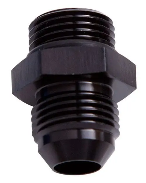 Orb-To-An Straight Male Flare Adapter: -8 Orb To -12An (Af920-08-12Blk) 1