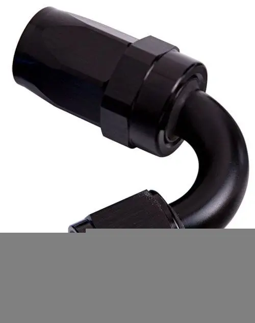 10An Tapered 120° Swivel Hose End – Black Anodized Swivel Fitting (Af104-10Blk) 1
