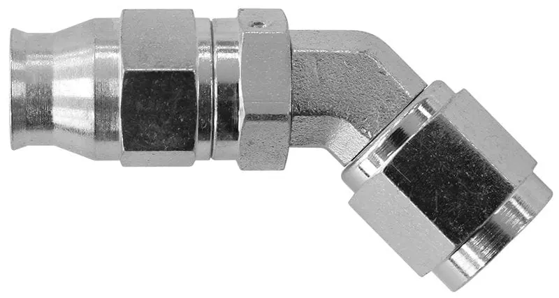 Zinc-Plated 45° -6An To -6An Hose End Fitting – Af202-06S 1
