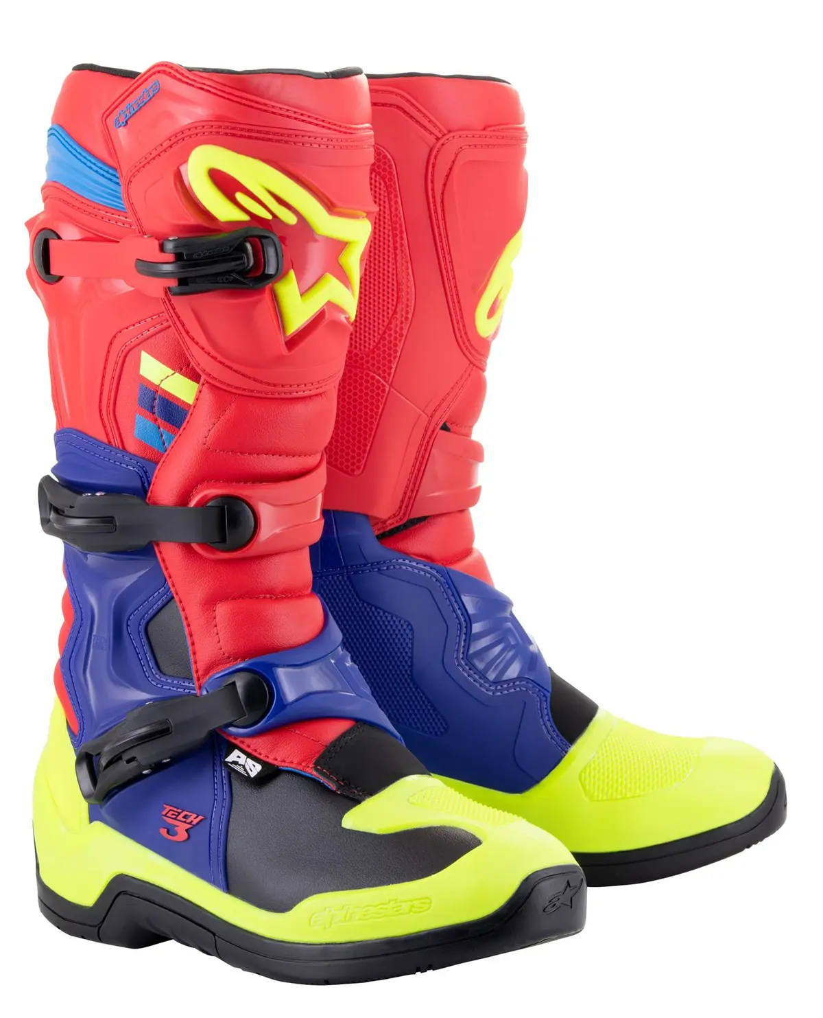 Alpinestars Mx Tech 3 Motocross Boots – Youth Size 5 (2013018-3375-5) 1