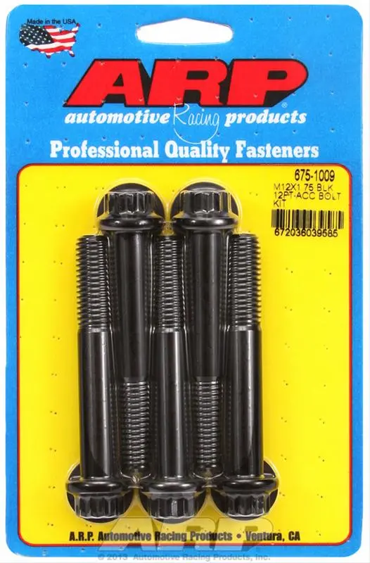 Arp 675-1009 Chromoly Fasteners – High-Torque Critical-Point Bolting 1