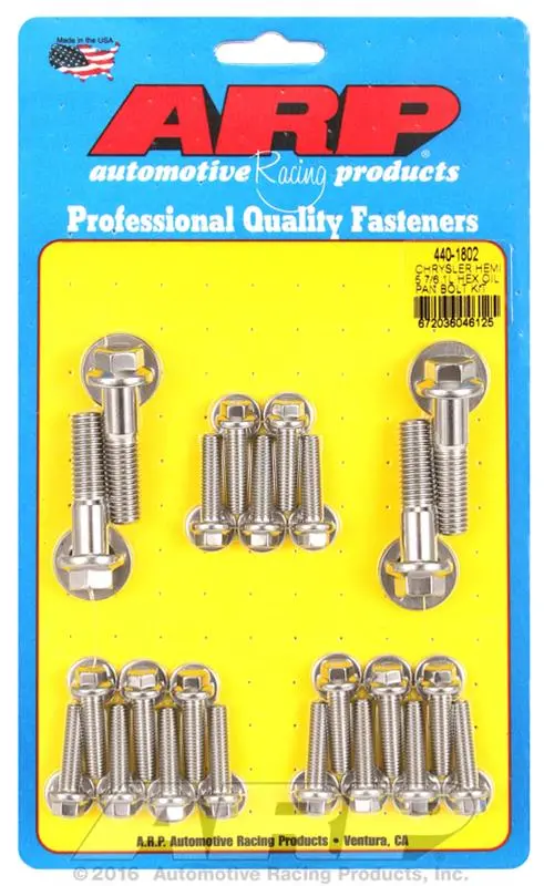 Arp 440-1802 Oil Pan Bolt Kit 1