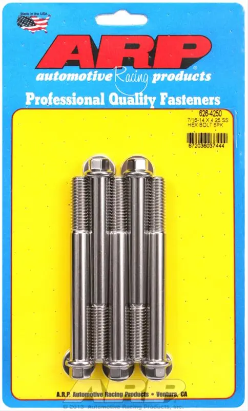 Arp Stainless Steel Bolts – Grade 8+ Corrosion-Resistant Fasteners, 626-4250 1
