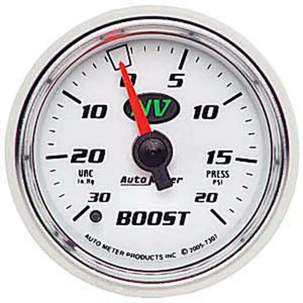 Autometer Nv Series Dual Boost And Vacuum Gauge – Au7307 1