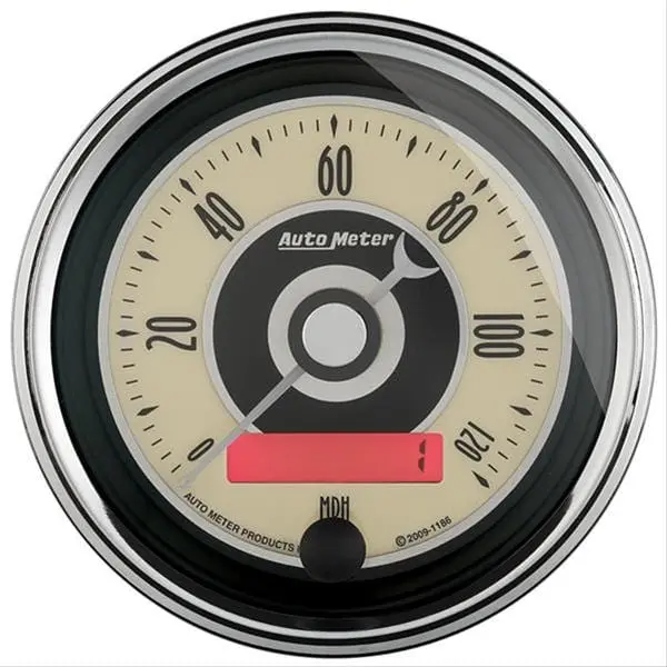 Autometer Cruiser Analog Speedometer – Classic Dial Design With 0–160 Mph Range (1187) 1