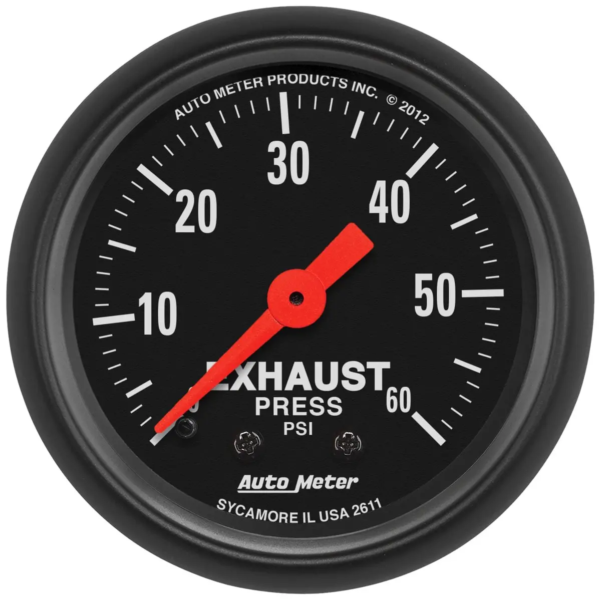 Autometer Z-Series 2611 Analog Oil Pressure Gauge 1